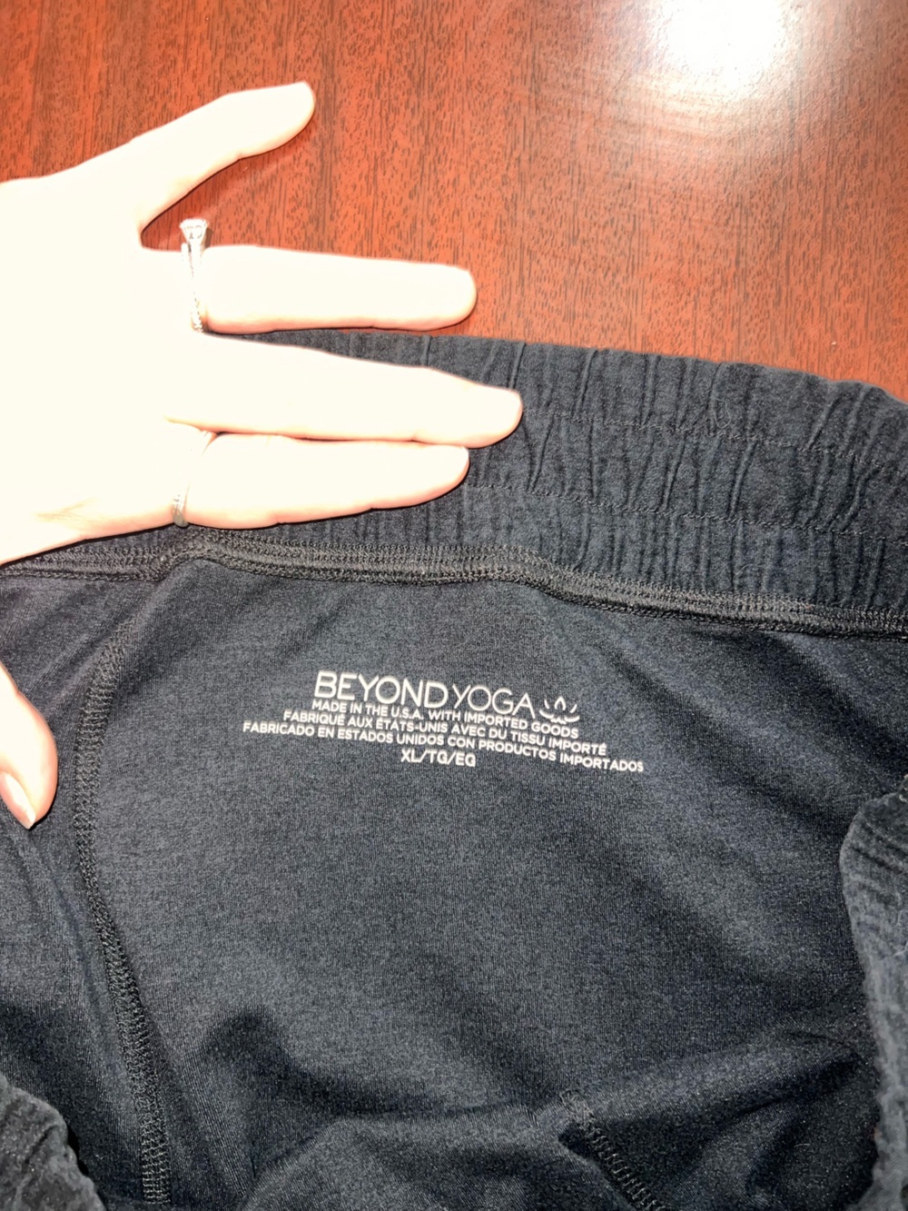 Beyond Yoga Black High-Rise Jogger Pants - Picture 3 of 5